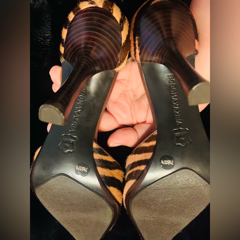 BCBGMaxAzria Animal Print Heels New. Size 7.5 - Picture 6 of 10